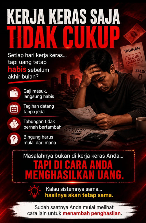 Kerja Keras Saja Tidak Cukup